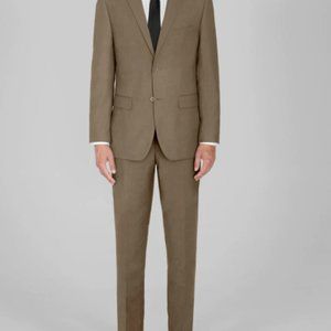 Alain Dupetit - Tan Two Piece Suit 50R & 44W/32L